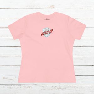 9682161837162804357_2048_custom-1.jpeg Team Rudolph Women’s Cotton Tee — Cute Retro Reindeer Holiday Graphic