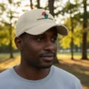 Foundational Red, Black and Green Distressed Hat