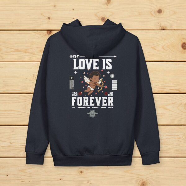 Streetwear Edition: Love is Forever Brown Cupid Heavyweight Hoodie