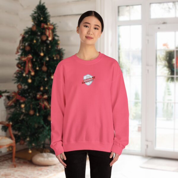 Team Rudolph Crewneck Sweatshirt | Christmas Reindeer Team Badge