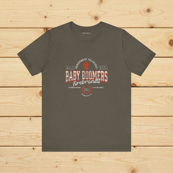 Baby Boomers Firebrands Graphic T-Shirt | 1946–1964 | Soft Tee