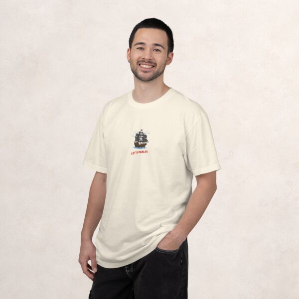 Pirate Ship "Let's Parley." Graphic T-Shirt