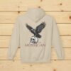 Morrigan Raven & Skull Hoodie — Celtic Mythology Graphic Pullover