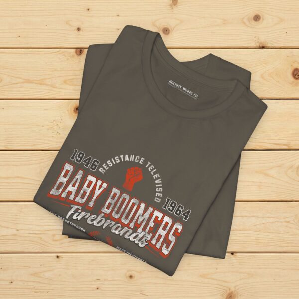 Baby Boomers Firebrands Graphic T-Shirt | 1946–1964 | Soft Tee
