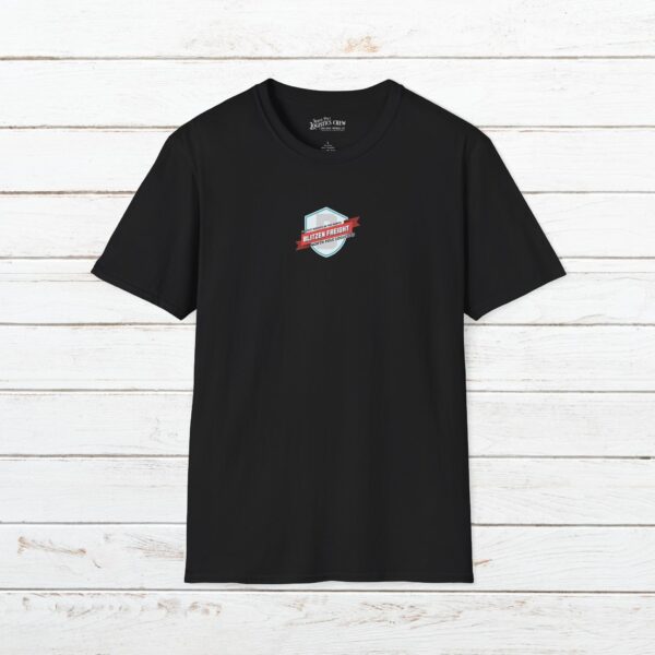 Blitzen Freight Holiday Tee | Vintage Reindeer Badge Christmas Shirt for the Whole Family