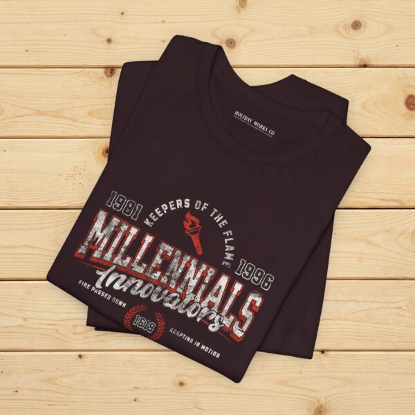 Millennials Innovators Graphic T-Shirt | 1981–1996 | Soft Cotton Tee
