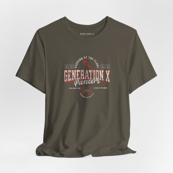 Generation X Pioneers Graphic T-Shirt | 1965–1980 | Soft Tee