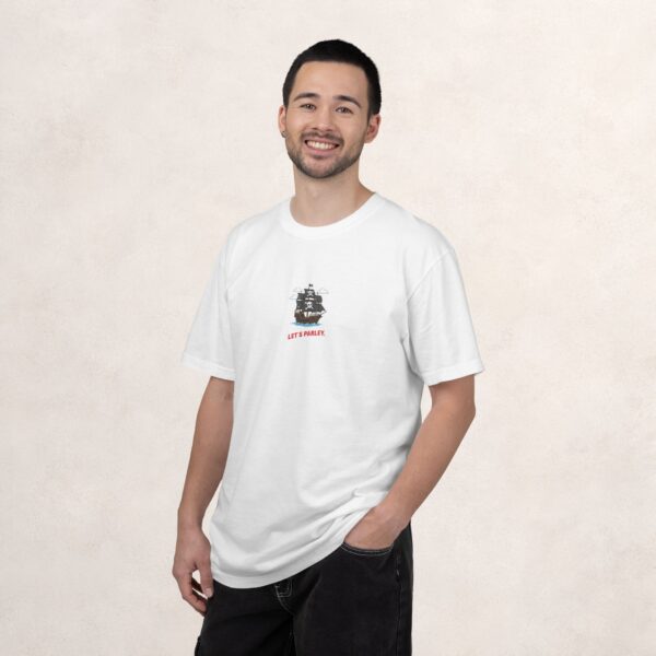 Pirate Ship "Let's Parley." Graphic T-Shirt