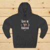 14036869672633395092_2048_custom.jpeg Love Is Forever Hoodie — Brown Cupid Blackletter Pullover