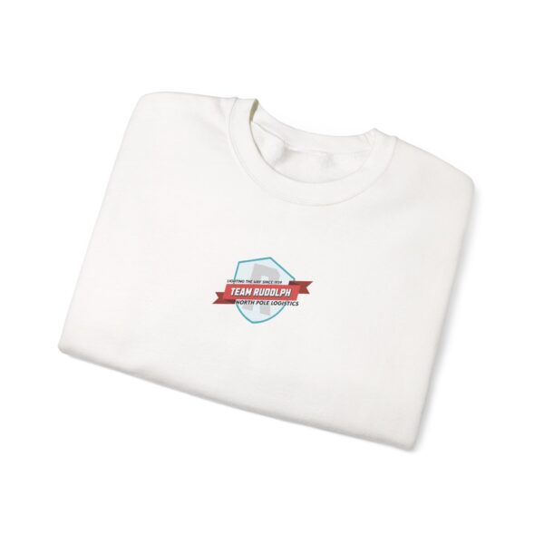 Team Rudolph Crewneck Sweatshirt | Christmas Reindeer Team Badge