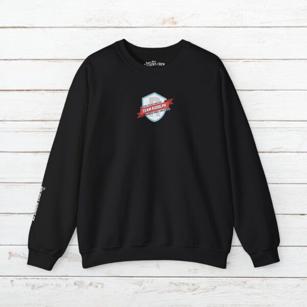 Team Rudolph Crewneck Sweatshirt | Christmas Reindeer Team Badge