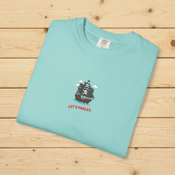 Pirate Ship "Let's Parley." Graphic T-Shirt