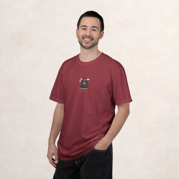 Pirate Ship "Let's Parley." Graphic T-Shirt