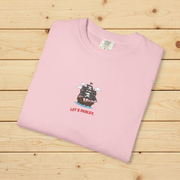 Pirate Ship "Let's Parley." Graphic T-Shirt