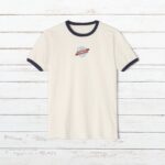 1775076129148025376_2048_custom.jpeg Team Rudolph Retro Ringer T-Shirt | Vintage Reindeer Christmas Tee | Holiday Family Matching Shirt