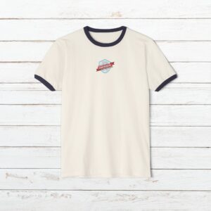 1775076129148025376_2048_custom.jpeg Team Rudolph Retro Ringer T-Shirt | Vintage Reindeer Christmas Tee | Holiday Family Matching Shirt