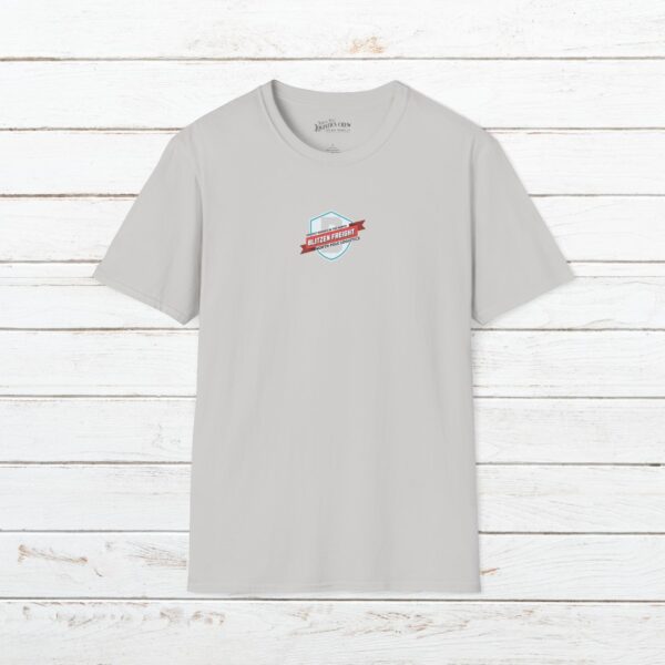 Blitzen Freight Holiday Tee | Vintage Reindeer Badge Christmas Shirt for the Whole Family