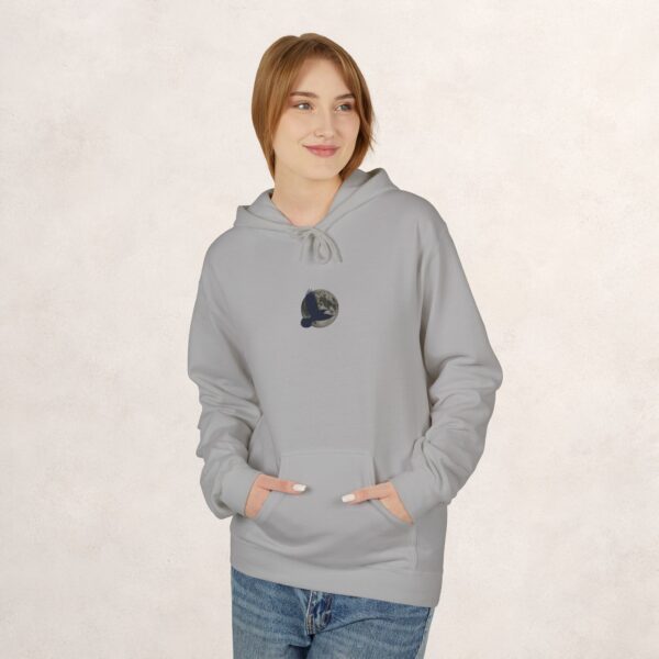 Morrigan Raven & Skull Hoodie — Celtic Mythology Graphic Pullover