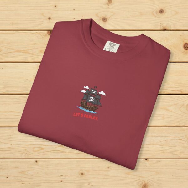 Pirate Ship "Let's Parley." Graphic T-Shirt