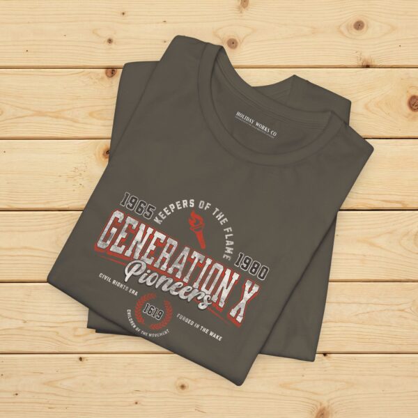 Generation X Pioneers Graphic T-Shirt | 1965–1980 | Soft Tee
