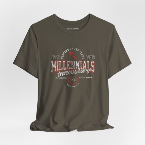 Millennials Innovators Graphic T-Shirt | 1981–1996 | Soft Cotton Tee