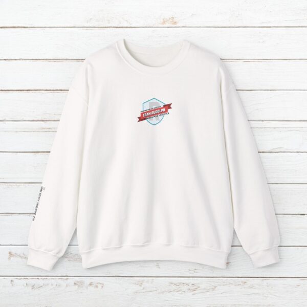 Team Rudolph Crewneck Sweatshirt | Christmas Reindeer Team Badge