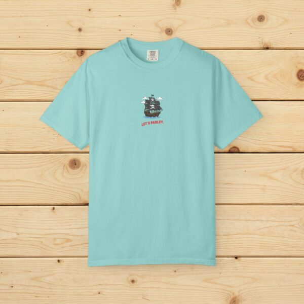Pirate Ship "Let's Parley." Graphic T-Shirt