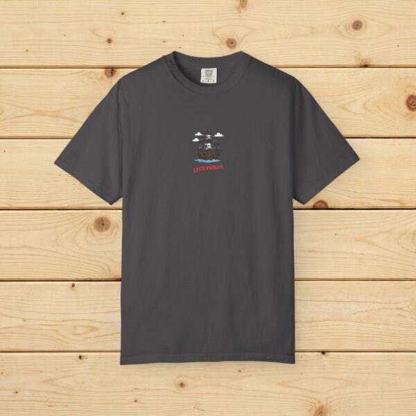 Pirate Ship "Let's Parley." Graphic T-Shirt