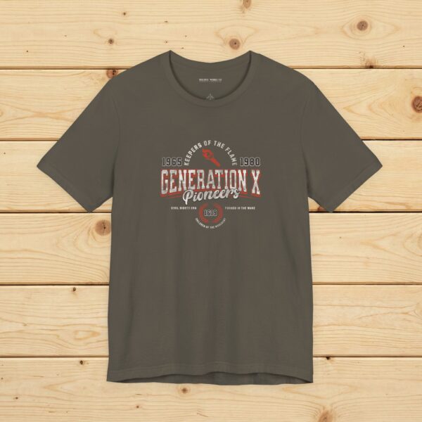 Generation X Pioneers Graphic T-Shirt | 1965–1980 | Soft Tee