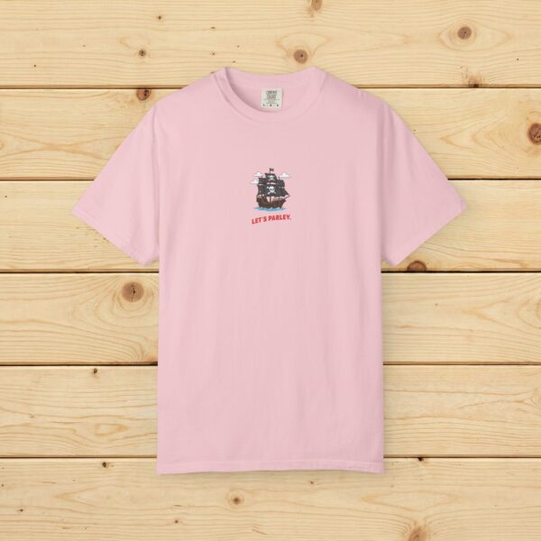 Pirate Ship "Let's Parley." Graphic T-Shirt